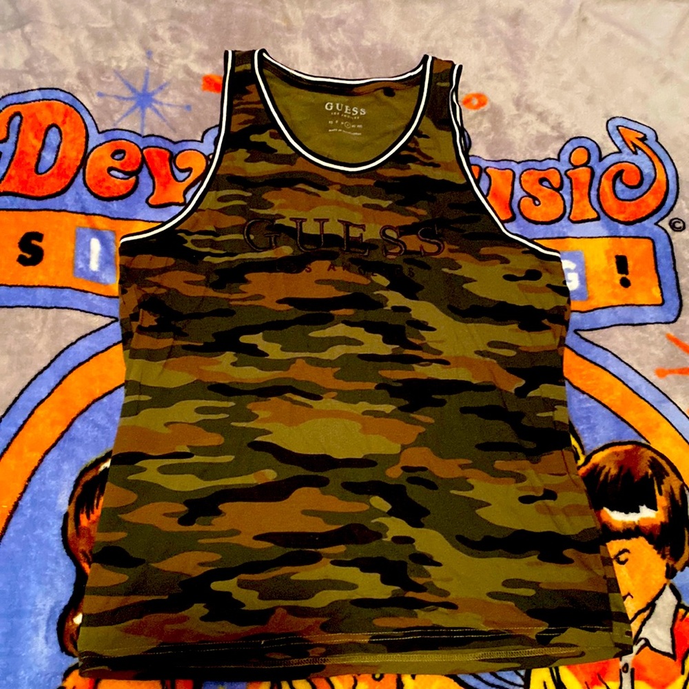 Guess Camo Tank Top!